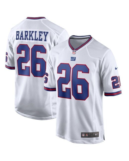 Nike Men's Saquon Barkley New York Giants Game Jersey - Macy's