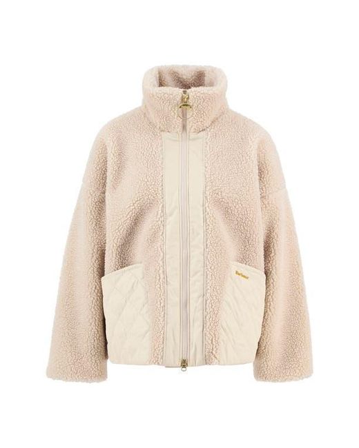 Barbour Natural Brawby High Pile Fleece Jacket