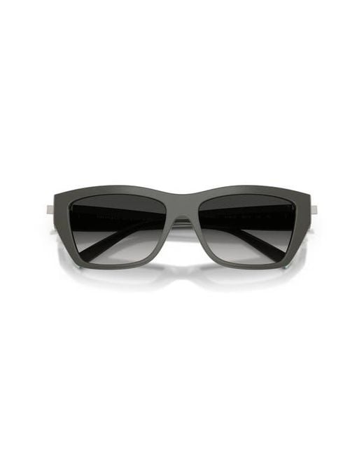 Tiffany & Co Multicolor 56Mm Rectangular Sunglasses