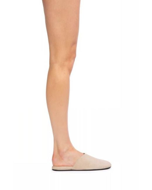 Black Suede Studio Pink Shiloh Mule