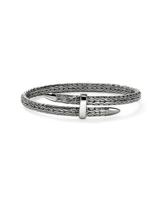 John Hardy Black Spear Pavé Flex Cuff for men
