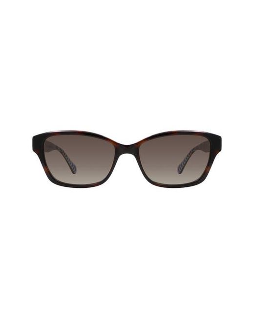 Kate Spade Multicolor Ayla 53Mm Gradient Rectangular Sunglasses