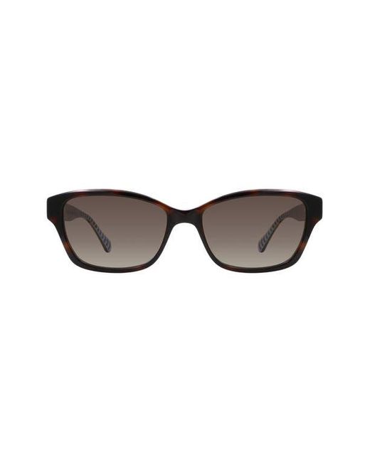 Kate Spade Multicolor Ayla 53Mm Gradient Rectangular Sunglasses