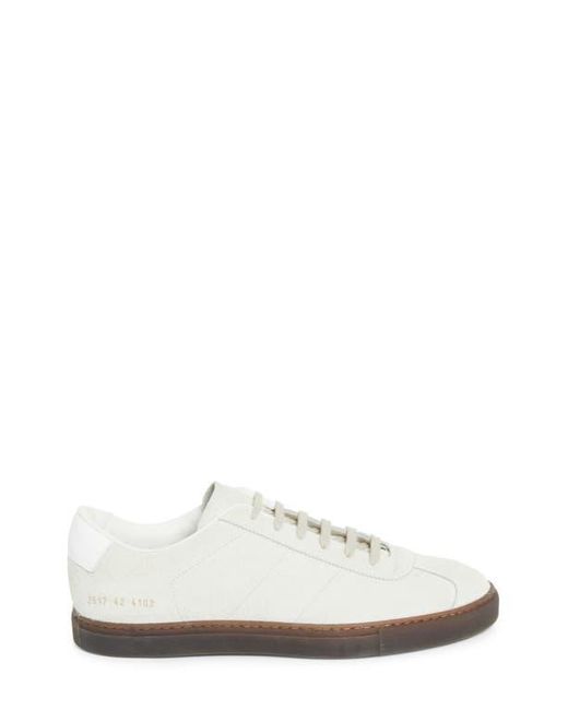 Common Projects White Field Suede Trainer Sneaker for men