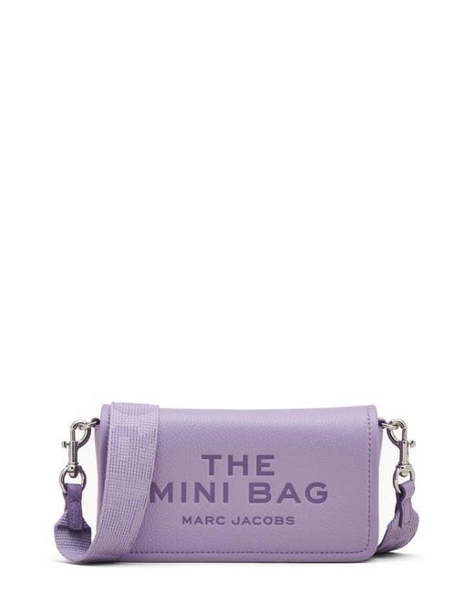 Marc Jacobs Purple The Mini Leather Crossbody Bag