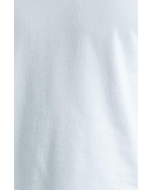 Thom Browne Blue 4-Bar Cotton Jersey T-Shirt for men