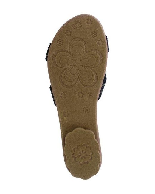 National Comfort Blue Terrassa Slide Sandal