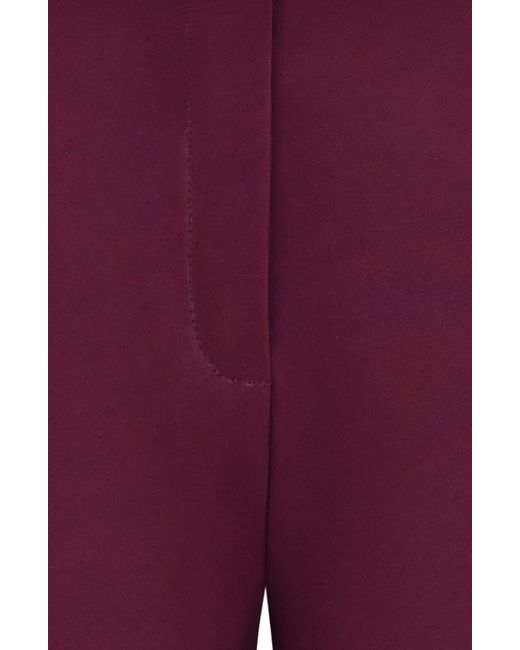 House Of Cb Red Lillie Seamed Pants