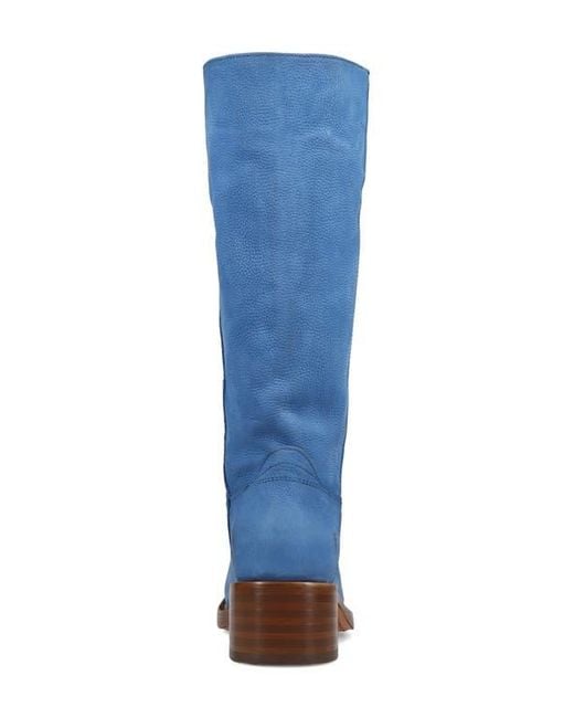 Frye Blue Campus Knee High Boot