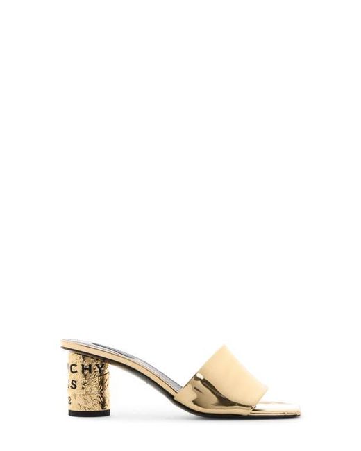 Givenchy Natural Logo Heel Sandal