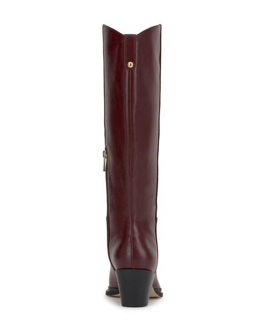 Jessica Simpson Red Hemmia Pointed Toe Knee High Boot
