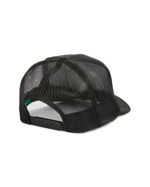 Friday Feelin Black Y'All Patch Trucker Hat