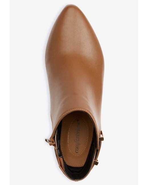 Comfortview Brown The Decima Bootie