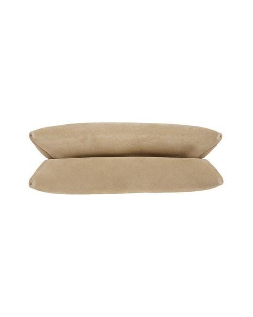 REE PROJECTS Natural Medium Elieze Suede Top Handle Bag