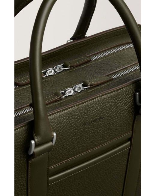 Carl Friedrik Green Palissy Double Briefcase