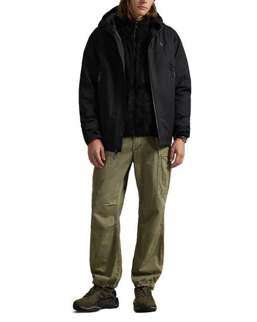 Polo Ralph Lauren Black The Eastview Hooded Jacket for men