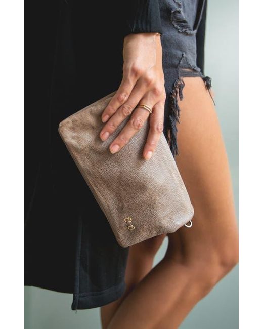 Bed Stu Pink Cadence Clutch
