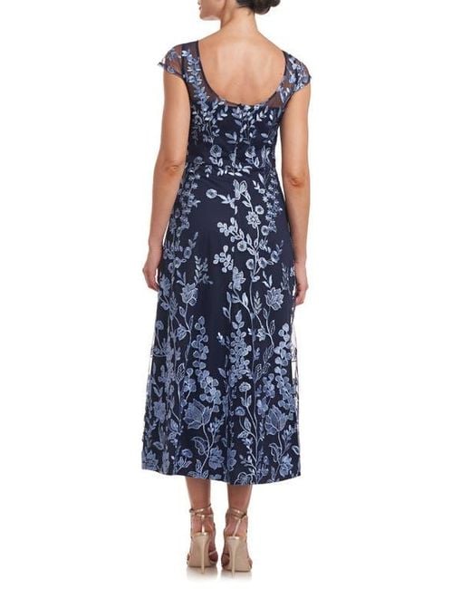 meredith floral embroidery a line dress Bouquet Blossoms - Meredith Dress main image 0