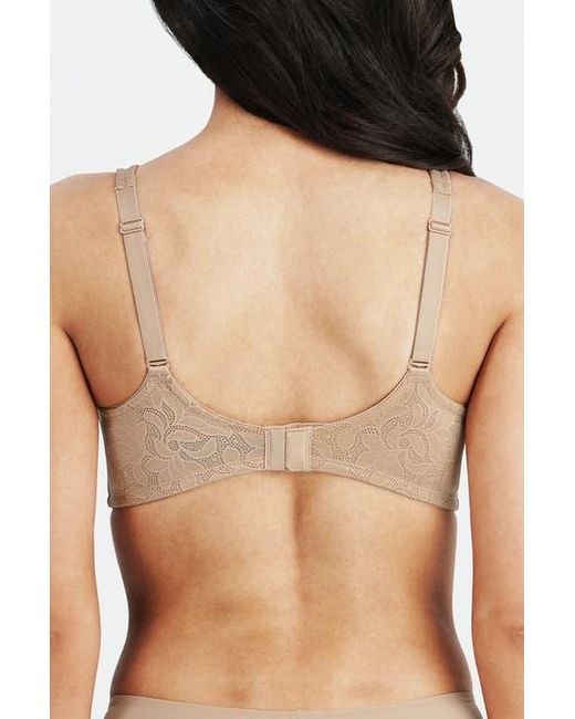 Dominique Intimates Black Jolie Wire-Free Jacquard Soft Cup Minimizer Bra