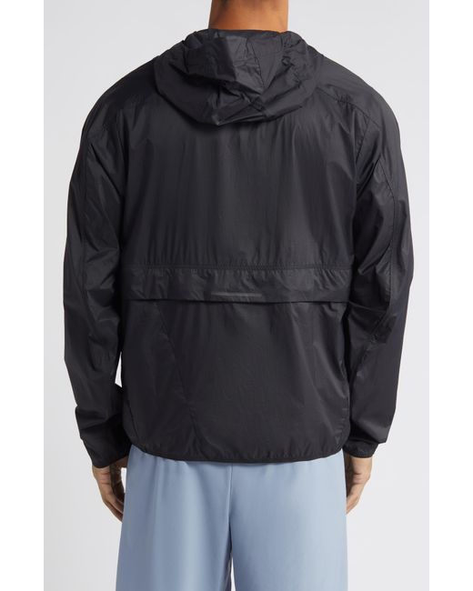 Nike Black Running Division Hooded Nylon Running Jacket for men