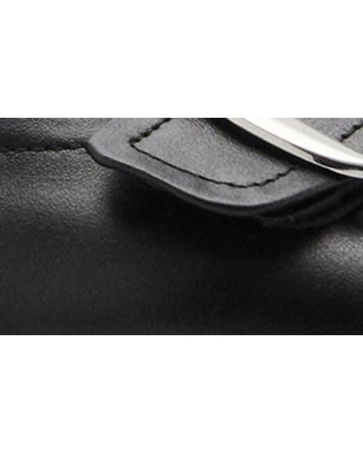Mango Black Buckle Pump