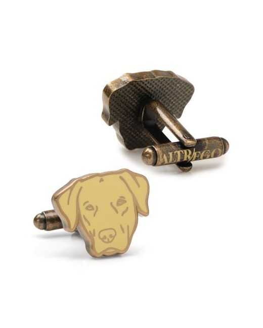Cufflinks Inc. Metallic Labrador Cuff Links for men