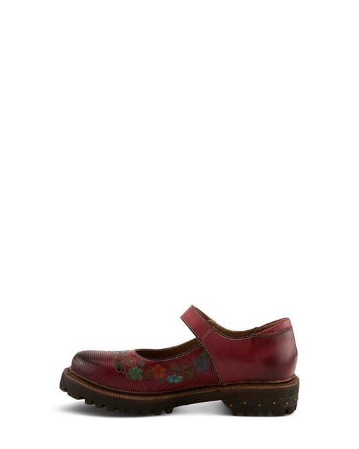 Spring Step Brown Danuella Platform Mary Jane