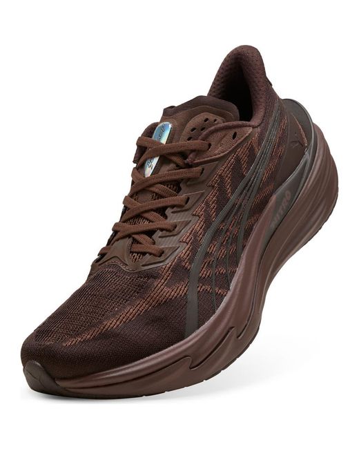 PUMA Brown Deviate Nitro 4 Running Shoe for men
