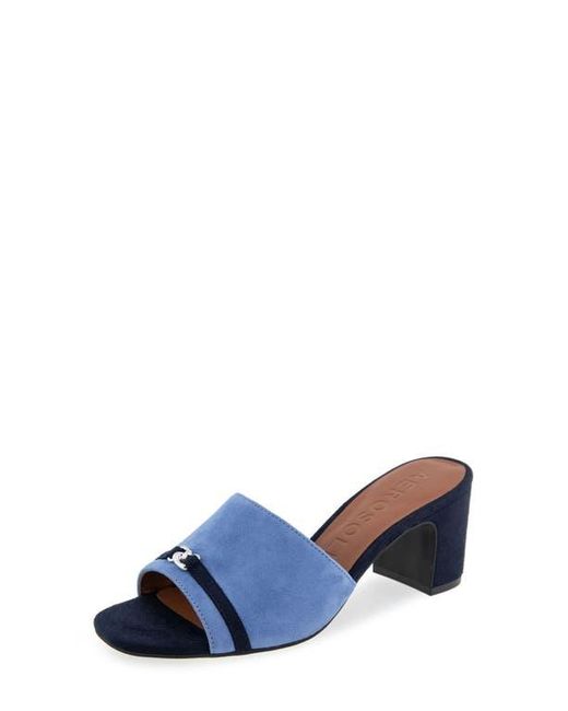 Aerosoles Blue Gela Slide Sandal