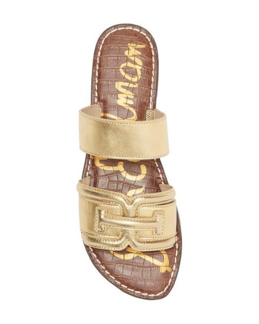 Sam Edelman Multicolor Gabi Two-Strap Slide Sandal