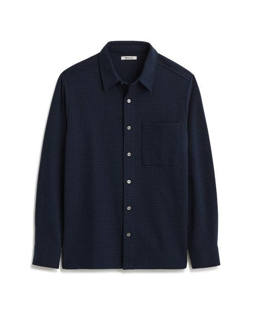 Madewell Blue Devoe Button-Up Shirt for men