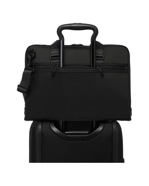 Tumi Black Academy Briefcase for men