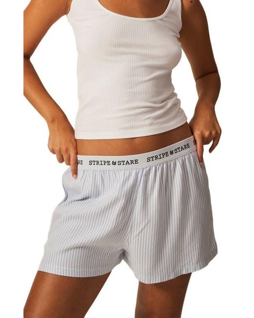 Stripe & Stare Multicolor Ecovero Pyjama Shorts