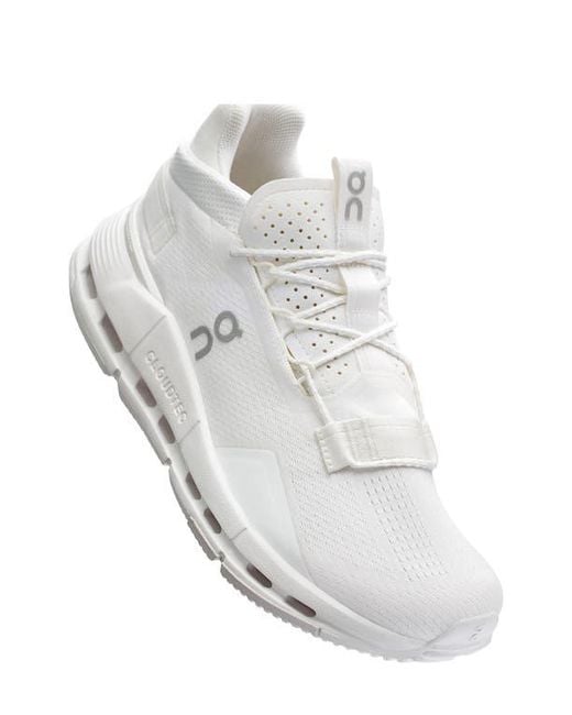 On Shoes White Cloudnova 2 Training Sneaker for men