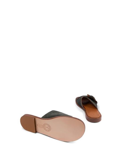 Penelope Chilvers Brown Biarritz Buckle Sandal