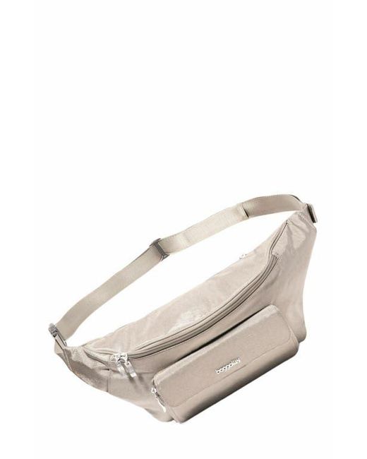 Baggallini Natural Modern Everywhere Large Belt Bag Sling