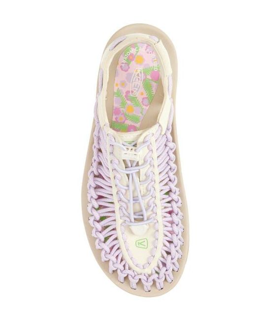 Keen White 'Uneek' Sandal