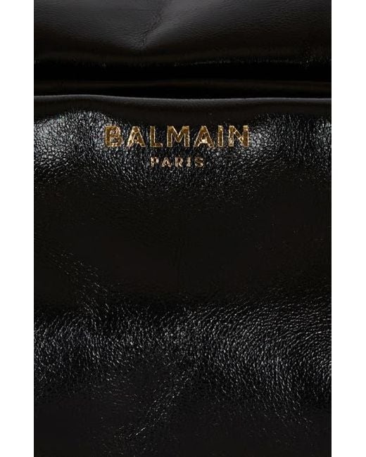 Balmain Black Mini Sync Bag