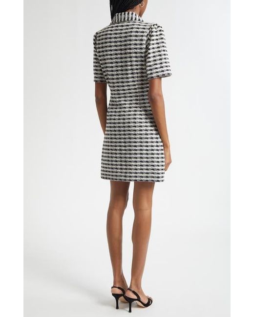 Ramy Brook Multicolor Marcella Metallic Bouclé Minidress