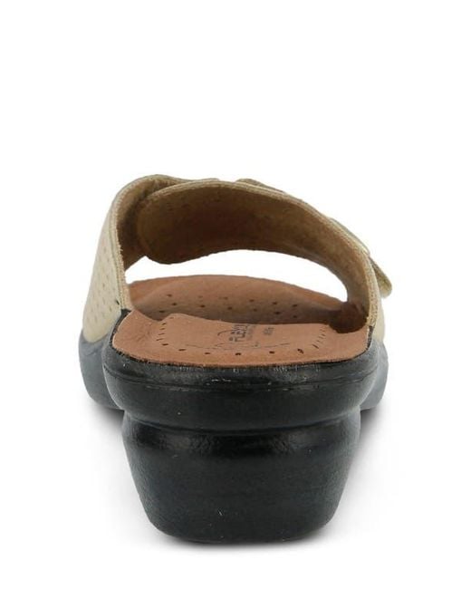 Flexus by Spring Step Multicolor Kea Slide Sandal