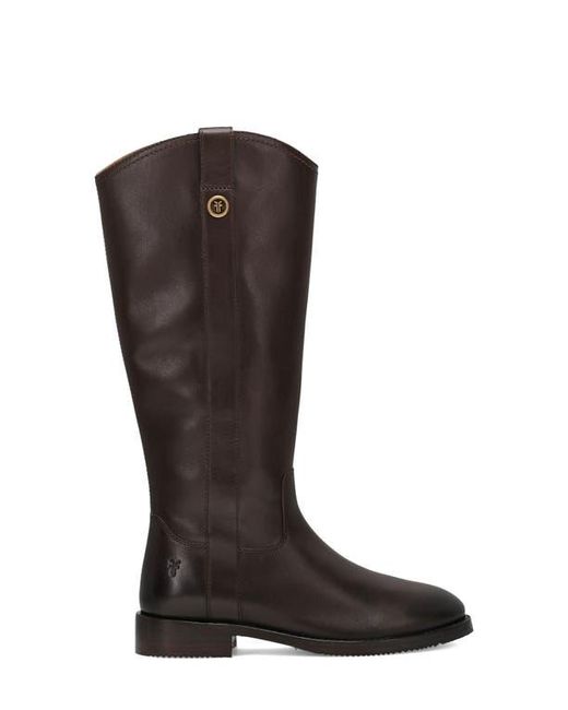 Frye Brown Melissa Button Tall Boot