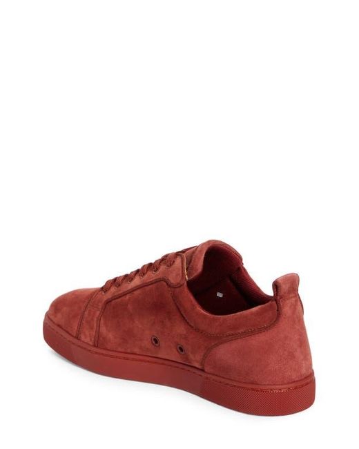 Christian Louboutin Red Louis Junior Sneaker for men