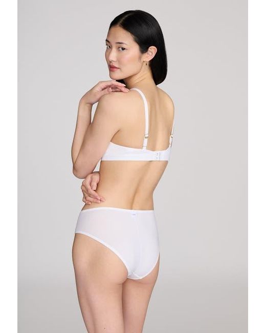 CUUP White The Wireless Triangle Cotton