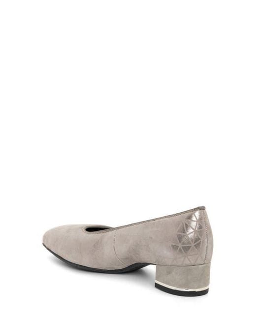 Ara White Gabrielle Pump