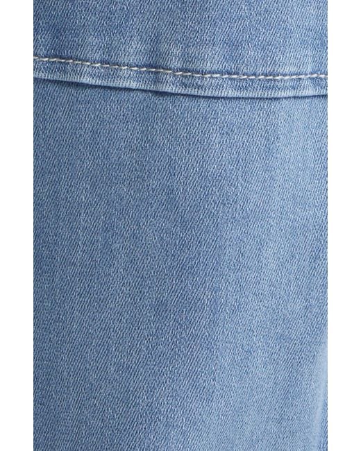 Wit & Wisdom Blue Ab'solution Wide Leg Pull-on Jeans