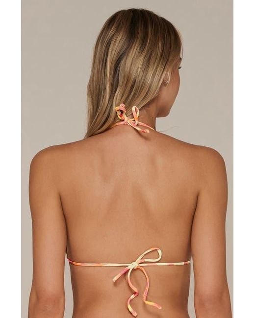 Swim Systems Brown Kali Triangle Bikini Swimsuit Top