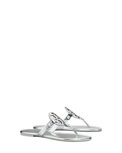 Tory Burch White Miller Shoes, Leather