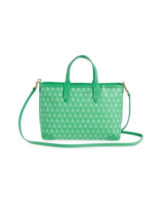 Anya Hindmarch Green X-Small I Am A Plastic Bag Tote