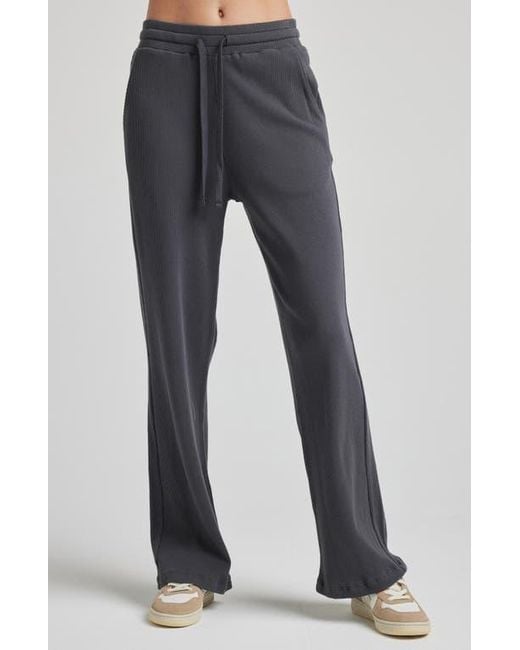 Losano Blue Organic Cotton Drawstring Pant