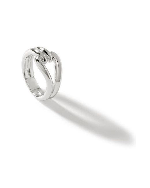 John Hardy Metallic Surf Link Ring